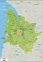 Carte de Gironde - Arts et Voyages