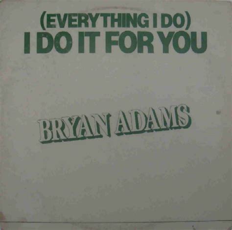 Bryan Adams Everything I Do I Do It For You 1991 Vinyl Discogs