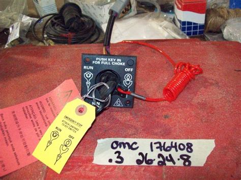 Johnson Outboard Key Switch Wiring 60hp Evinrude Ignition Switch