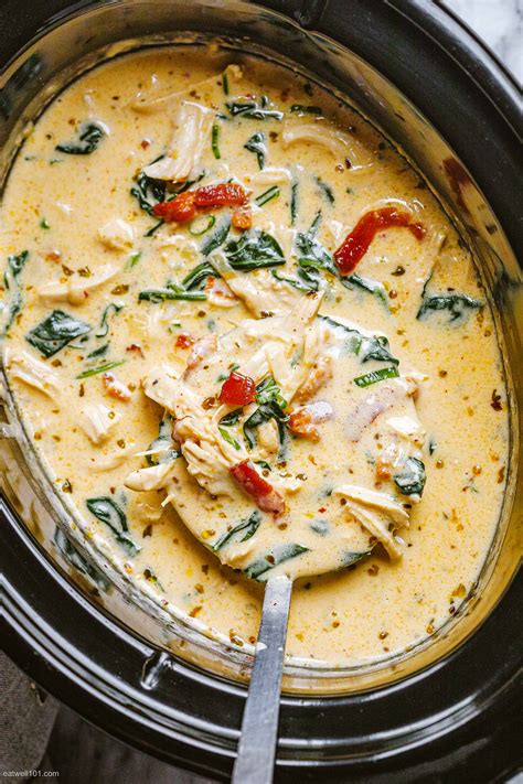 Slow Cooker Cream Cheese Crack Chicken Soup
