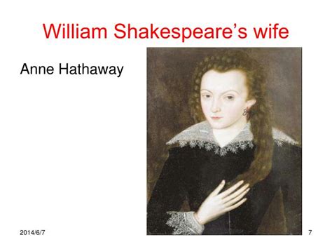 Anne Hathaway William Shakespeare Wife Whats The Connection Between