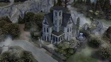 Simsphony Posts Tagged Sims 4 Vampire Mansion