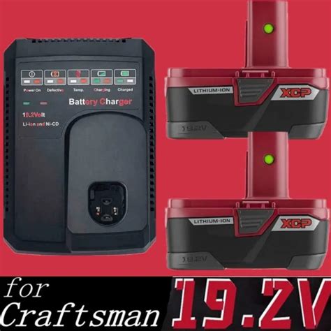 192 Volt 60ah For Craftsman C3 Diehard Lithium Ion Xcp Battery