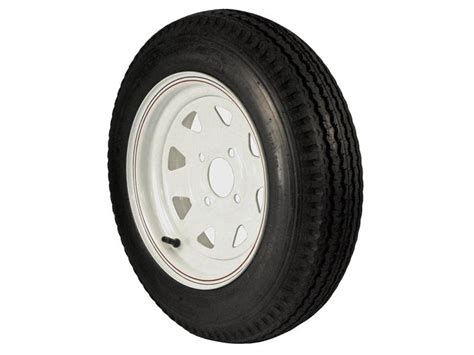 As 48124 12 Inch Trailer Tire And Spoked Wheel Assembly