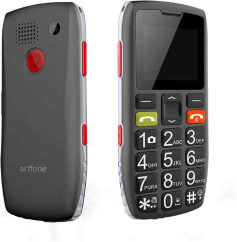 Artfone C1 Big Button Mobile Phone Unlocked Senior Mobile Phone For