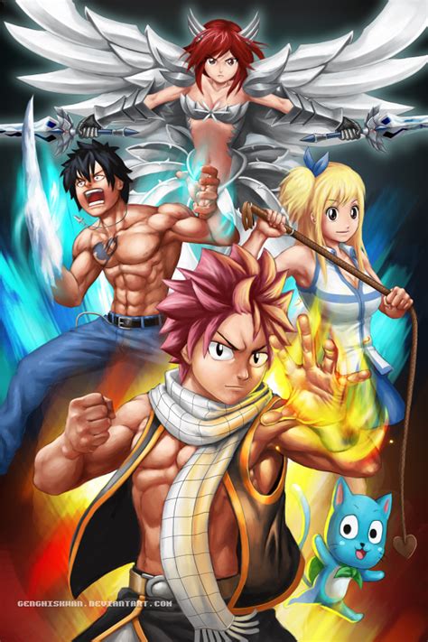 Check spelling or type a new query. Fairy Tail Fan Art - Team Natsu by GenghisKwan on DeviantArt