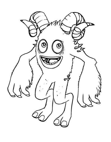 Tawkerr From My Singing Monsters Coloring Page Download Print Or