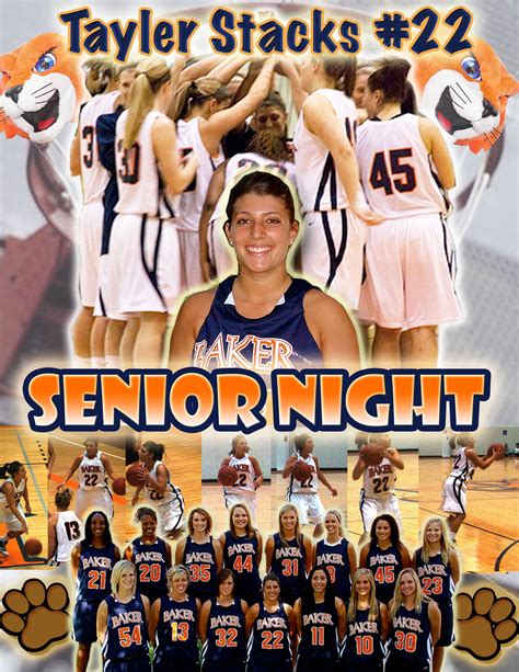 The senior night basketball gifts can also be tailored with player name and jersey number. senior night basketball ideas | Basketball Senior Night ...