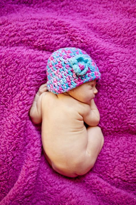 Preemie Baby Girl Preemie Baby Girl Wearing A Hat Nicu Grandsons