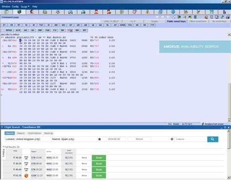 Amadeus Booking System