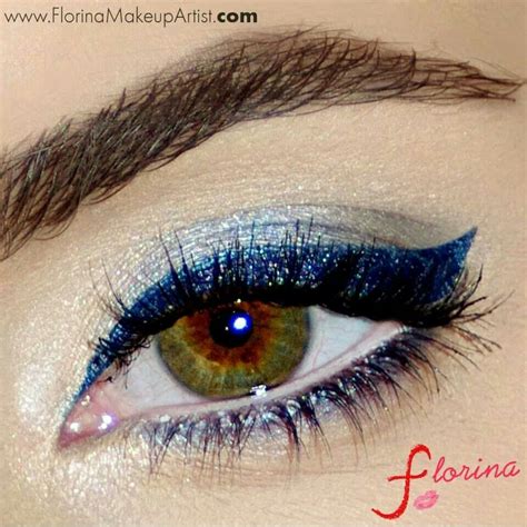 Blue Winged Eyeliner Makeup Stunning Makeup Eye Makeup