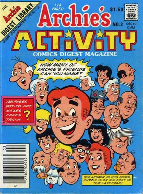 Archies Activity Comics Digest Magazine 3 Archie Comics Group