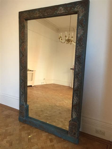 Gorgeous Antique Fullsized Doorframe Mirror | in Earls Court, London | Gumtree