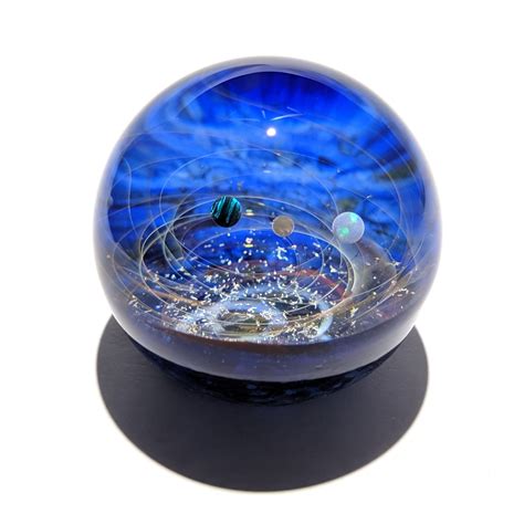 Galaxy In The Universe Cosmic Glass Art Art Glass Triple Opal