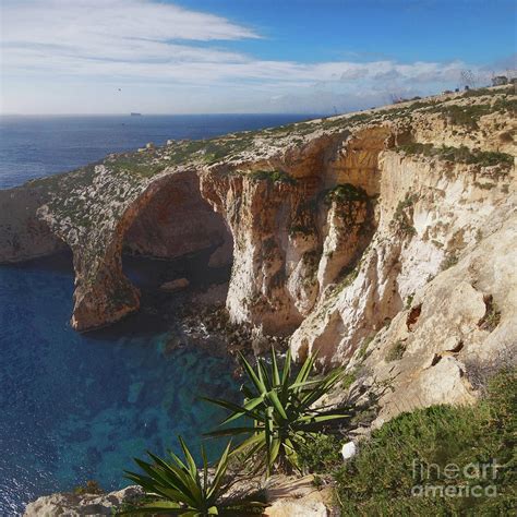 Blue Grotto Malta 1 Photograph By Rudi Prott Fine Art America