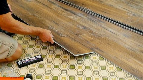 Vinyl Floor Installation How To Install A Floating Click Together