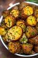 Easy Oven Roasted Baby Red Potatoes [Video] - S&SM