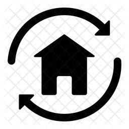 Home Renovation Icon - Download in Glyph Style