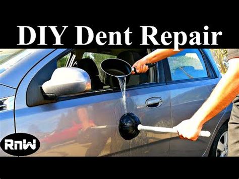 Trend being a body shop will surely have this and. Using Boiling Water and a Plunger to Remove Car Dents ...