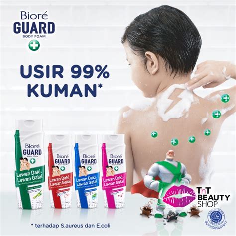 Jual Biore Body Foam Guard Lively Refresh Energetic Cool Active