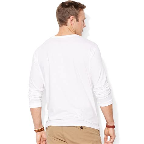 Check out our polo neck shirt selection for the very best in unique or custom, handmade pieces from our shops. Polo ralph lauren Big And Tall Long-Sleeve V-Neck T-Shirt ...