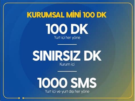 Kurumsal Mini Dk Fatural Paket Detay Kuzey K Br S Turkcell