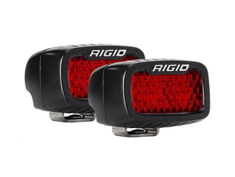 Rigid Sr M Series Pro Rear Facing Led Cube Lights Rig 90173 Realtruck