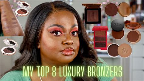 My Top 8 Luxury Bronzers Dark Skin Friendly Youtube