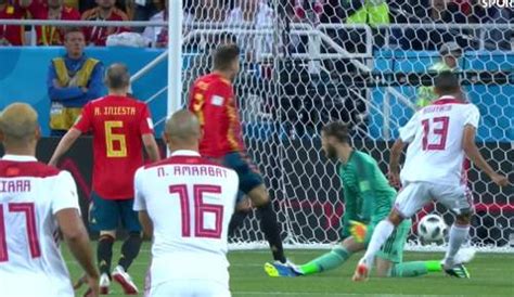 España vs portugal, última hora en directo: Vídeo Gol de Khalid Boutaib- España vs Marruecos 0-1 Mundial 2018