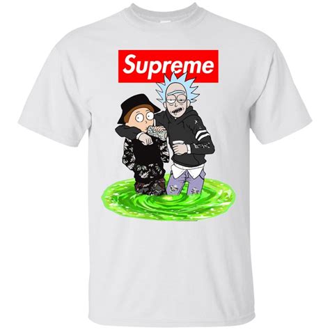 Supreme Rick And Morty Sweatshirt Rick And Morty Schwifty Supreme