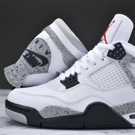 Your Best Look Yet At The Remastered Air Jordan 4 Retro In White Cement Weartesters