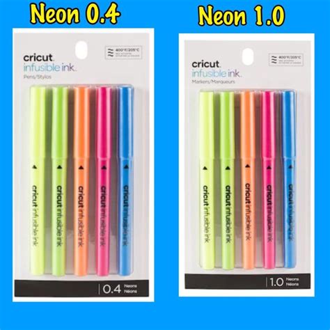 Four Neon Colored Pens Are In The Packaging For Each One Which Is