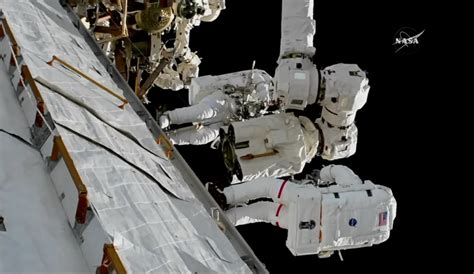 iss spacewalkers set for critical robotic arm upgrade via second lee replacement spaceflight101