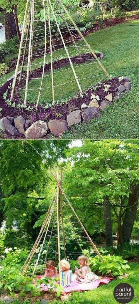 This Sweetpea Teepee Is So Much Fun To Grow With Your Littles Living