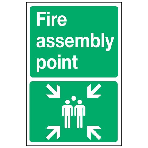 Fire Assembly Point Metal Linden Signs And Print