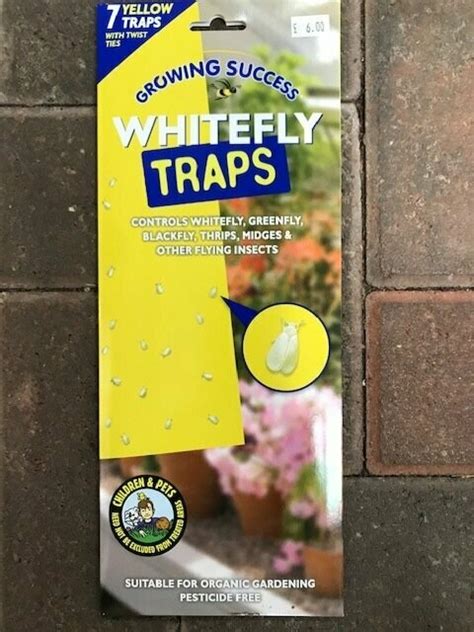 White Fly Traps 7 Pack