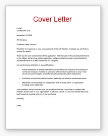 For example, if you're applying for a job that requires. Sample Cover Letter For Resume | Fotolip.com Rich image ...