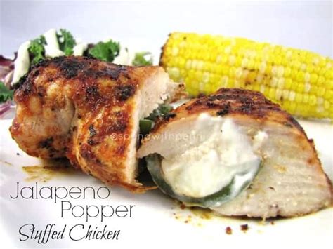 Jalapeño Popper Stuffed Chicken Breasts Spend With Pennies