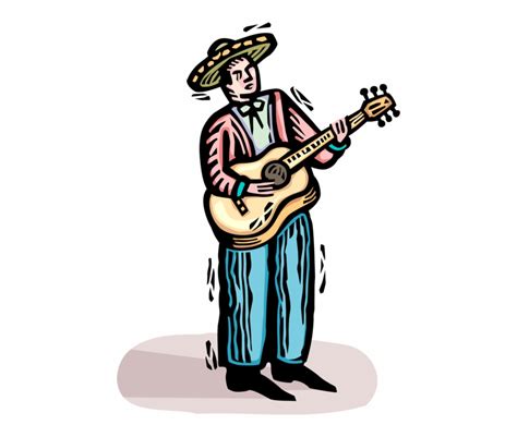 Mexican Guitar Png Clip Art Library