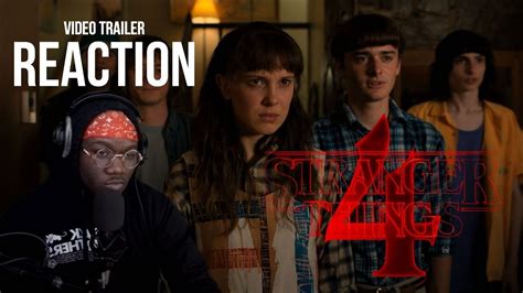 Stranger Things Official Trailer Reaction Netflix Youtube