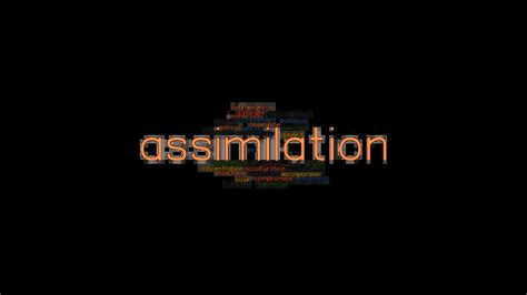 Assimilation Synonyms And Related Words What Is Another Word For Assimilation