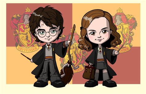 Harry Potter Cartoon Drawing Wallpapers Wallpaper Cave