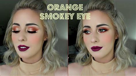 Orange Smokey Eye Ft Abh Modern Renaissance Palette Youtube