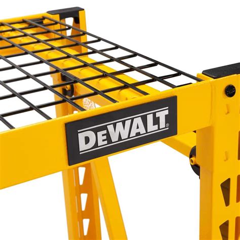 Dewalt Dxst4500 W Yellow 3 Tier Wire Steel Garage Storage Shelving Unit