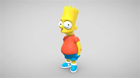 Bart Simpson Download Free 3d Model By Melco007 Davidcormier 790e225 Sketchfab