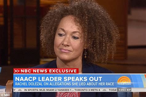 Rachel Dolezal Appears On The Today Show For Her First Live Interview As She Dismisses