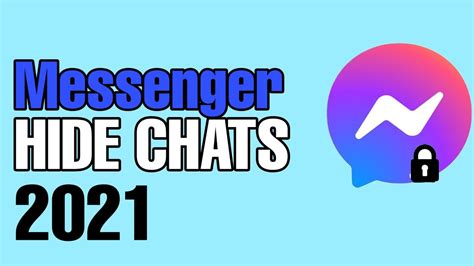 How To Hide Chat And Secret Conversation In Facebook Messenger Youtube