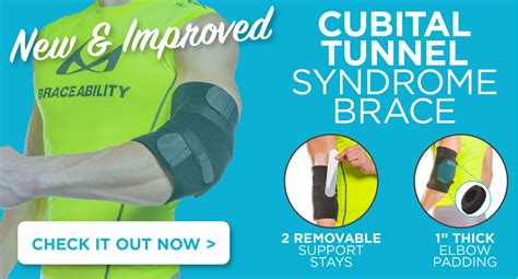 Cubital Tunnel Syndrome Brace Ulnar Nerve Entrapment Treatment Splint
