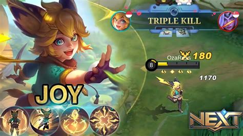 New Hero Joy Best Skill Combo Gameplay Mobile Legends Bang Bang