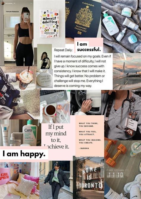 Vision Board For Rn Nurse In 2022 Vision Board Wallpaper Vision